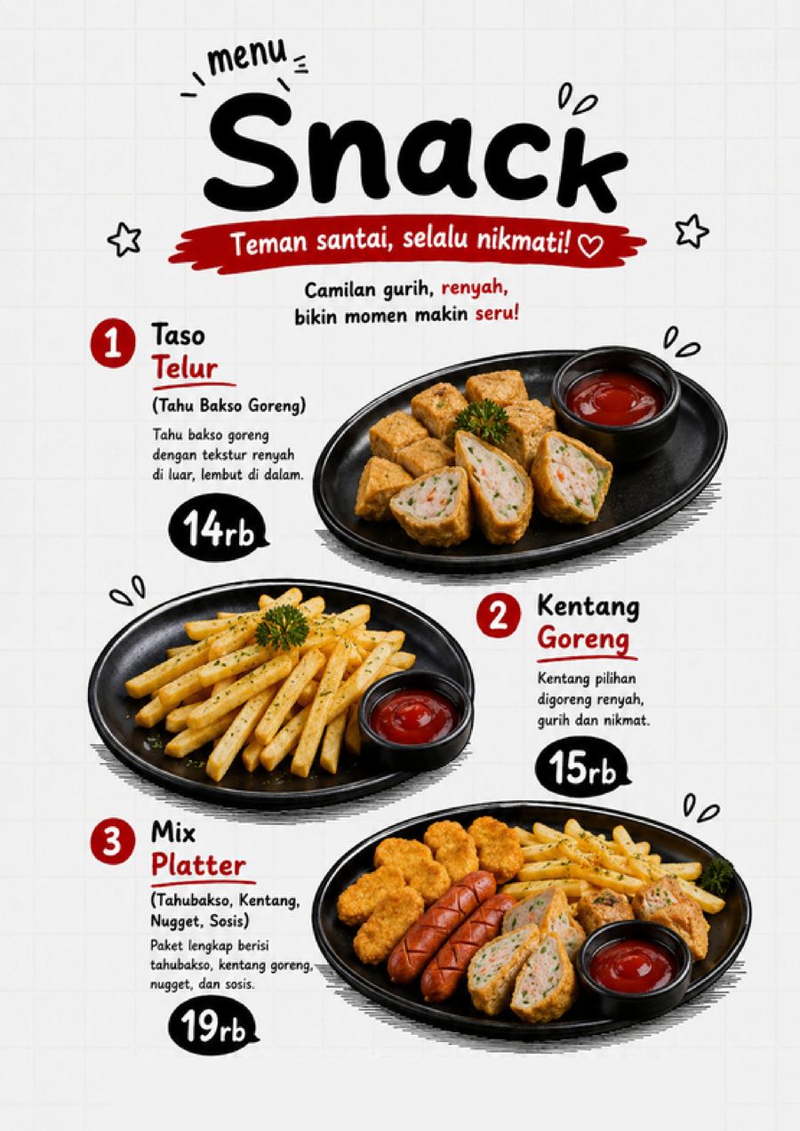 Menu A24+ 2